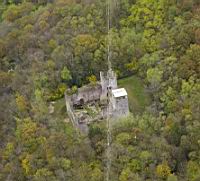 Neuville sur Ain, Chateau de Thol, Vue aerienne